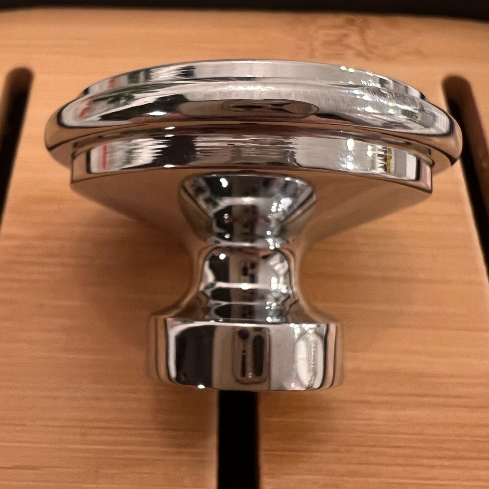 LUGARNO KNOB 1.5 inch polished chrome Restoration Hardware - Picture 6 of 6